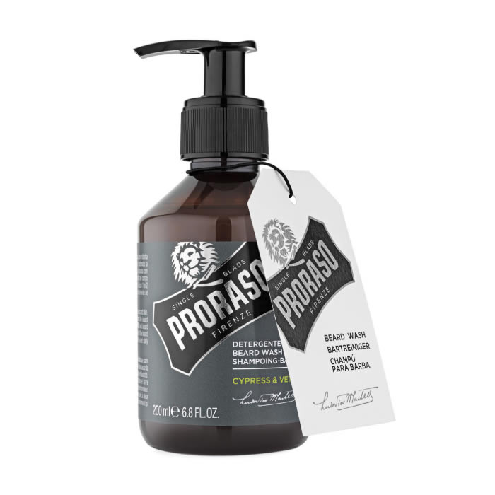 Proraso Cypress Vetyver barzdos šampūnas 200ml