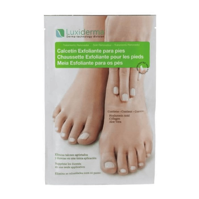 Calza esfoliante Luxiderma per piedi 2 unità