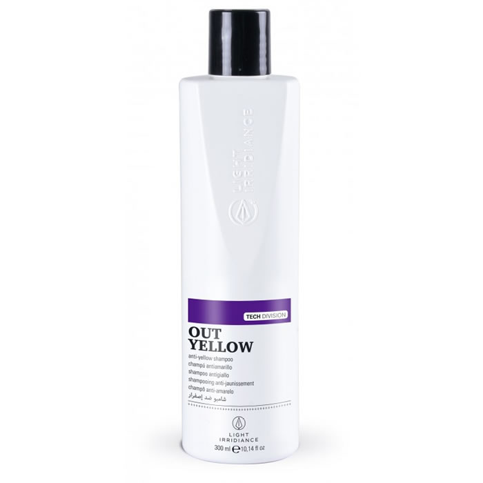 Light Irridiance Tech Division Out Yellow šampón proti žltnutiu 300 ml