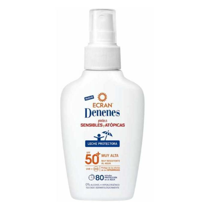 Denenes Leche Protectora Solar Spray Spf50+ Pieles Sensibles 100ml
