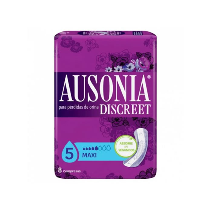 Assorbenti per incontinenza Ausonia Discreet Maxi 8 unità