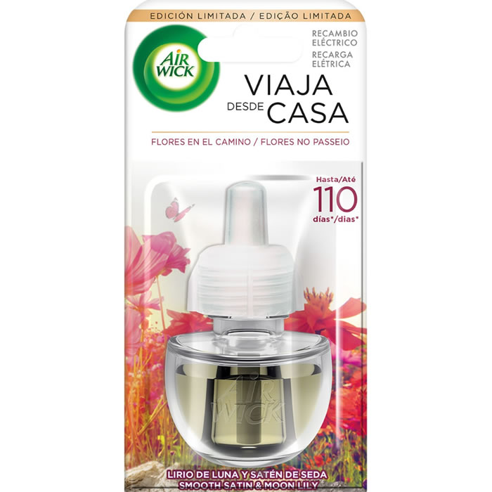 Polnilo za električni osvežilec zraka Air-Wick Smooth Satin And Moon Lilly 19 ml