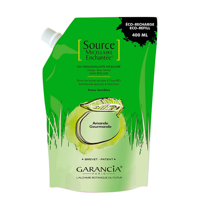 Garancia Source Micellaire Enchanté Eco-Recharge Mandľový odličovač make-upu 400 ml