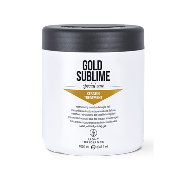 Light Irridiance Gold Sublime Mascarilla Tratamiento De Queratina 1000ml