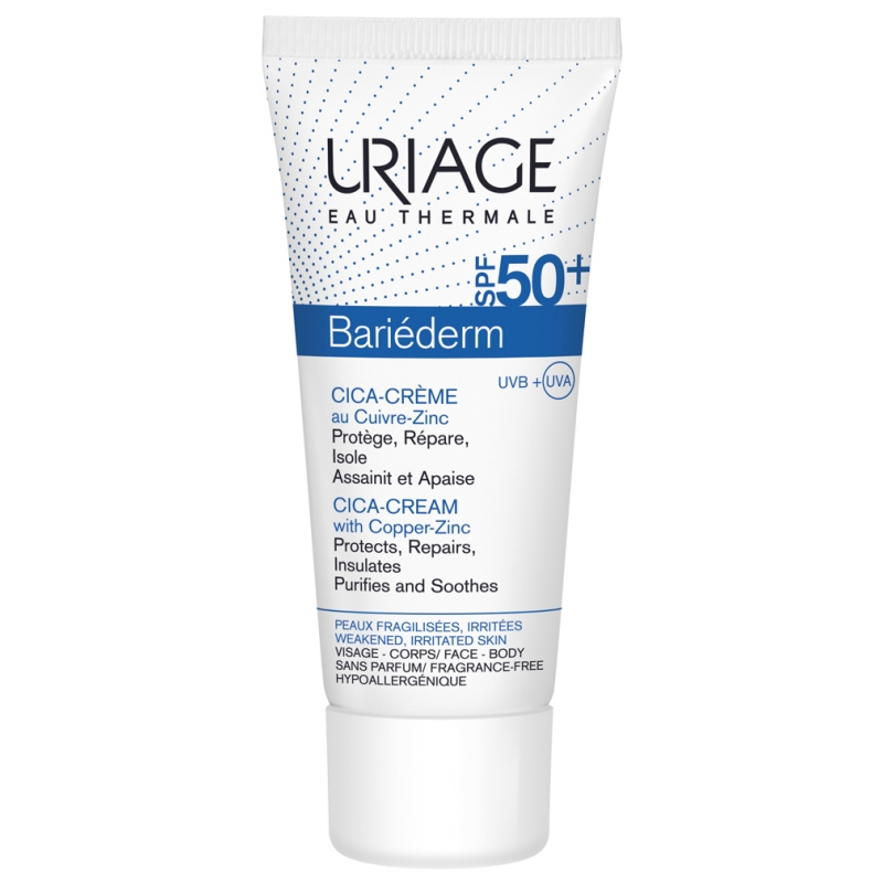Uriage Bariéderm Cica-Cream Spf50+ 40 мл 