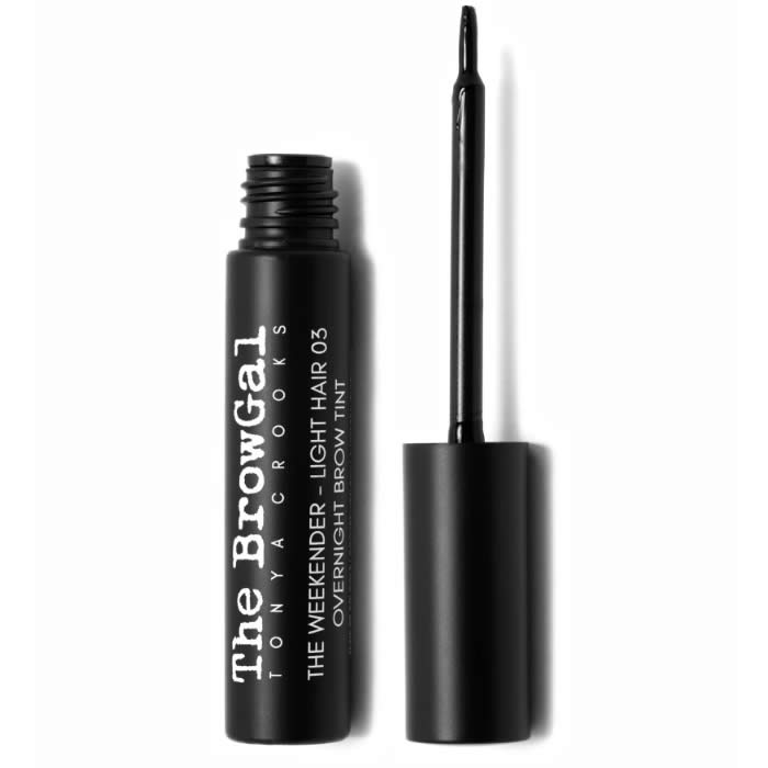 Der BrowGal The Weekender Overnight Brow Tint 01 Dark Hair