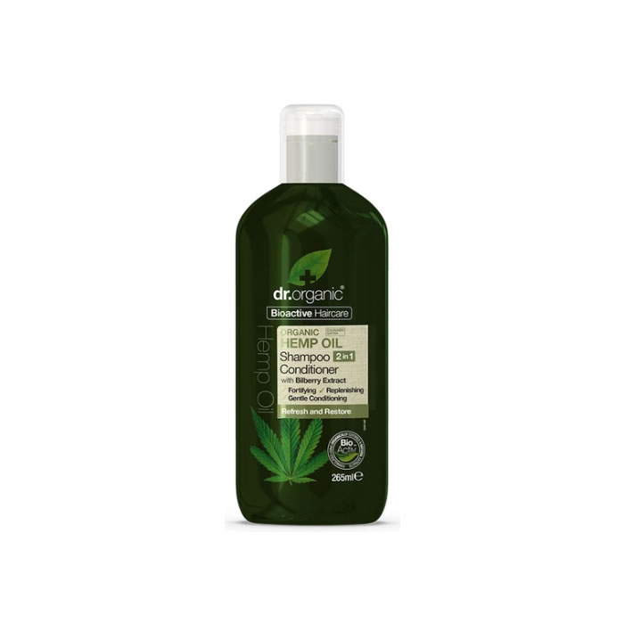 Dr. Organic Hemp Oil 2 v 1 šampon in balzam 265 ml
