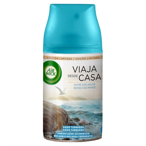 [69172] Air-Wick Freshmatic gaisa atsvaidzinātājs Oasis Turquesa 250ml