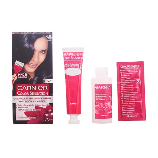 [69421] Garnier Color Sensation 2.10 Mėlyna juoda