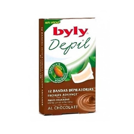 [69568] Byly Depil Ленти за лице Шоколад 12 единици