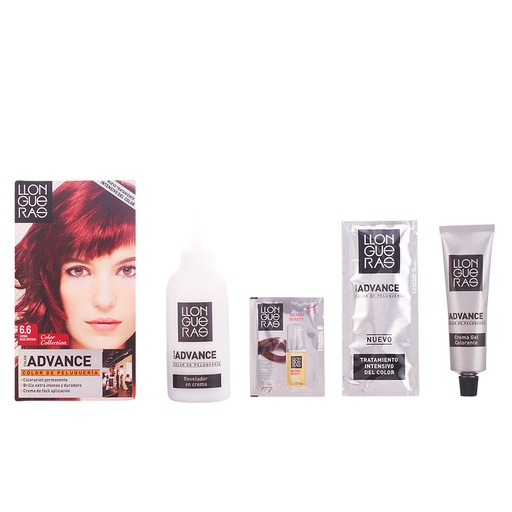 [69579] Llongueras Color Advance Hair Color 6.6 tmavě červená intenzivní