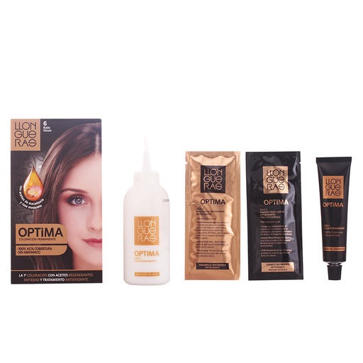 [70116] Llongueras Optima Permanente Haarfarbe ohne Ammoniak 6 Dunkelblond