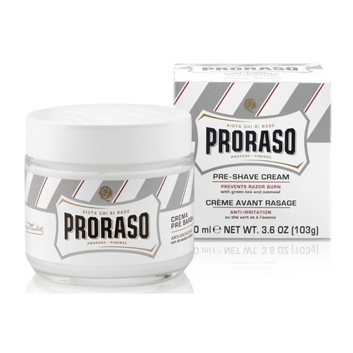 [71922] Proraso baltas kremas prieš skutimąsi jautriai odai 100ml