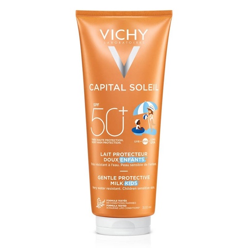 [73403] Vichy Capital Soleil jemné mléko pro děti Spf50 300ml