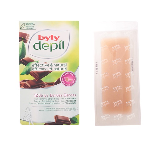 [74148] Byly Depil trakovi za odstranjevanje dlak s čokolado 12 enot