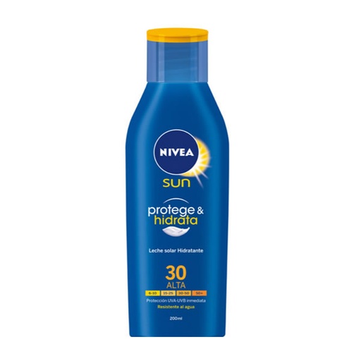 [74444] Nivea Leche Solar Protege E Hidrata Spf30 200ml
