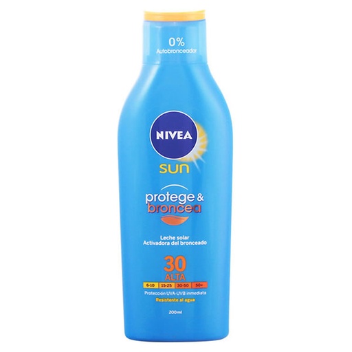 [74445] Nivea Leche Protectora Solar Protege Y Broncea Spf30 200ml
