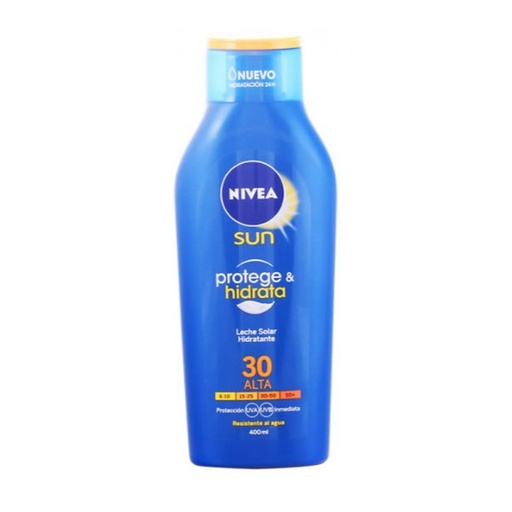 [74446] Nivea Sun Milk Protect and Hydrate Spf30 400ml