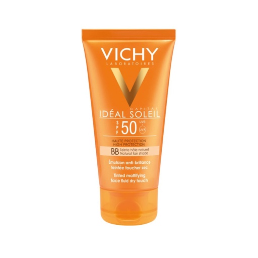 [75083] Vichy Ideal Soleil BB Spf50 Natural Tan Tint 50 ml