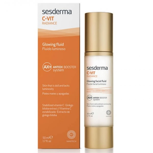 [75758] Sesderma C Vit Radiance Glowing Fluid Antiox Booster System 50ml