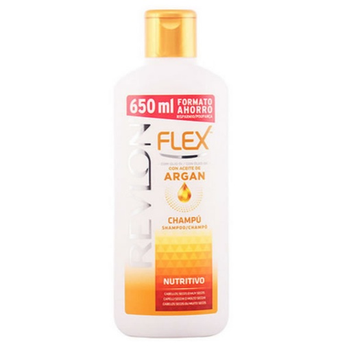 [76410] Revlon Flex Keratin výživný šampon s arganovým olejem 650 ml