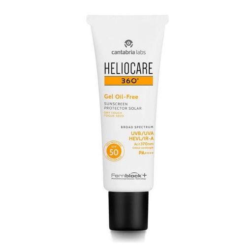 [77681] Heliocare 360 ​​​​Gel Free Dry Touch Face Face Spf50 50 ml