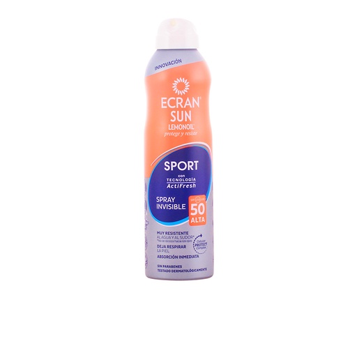 [77745] Ecran Sun Lemonoil Sport Invisible Spray Spf50 250ml