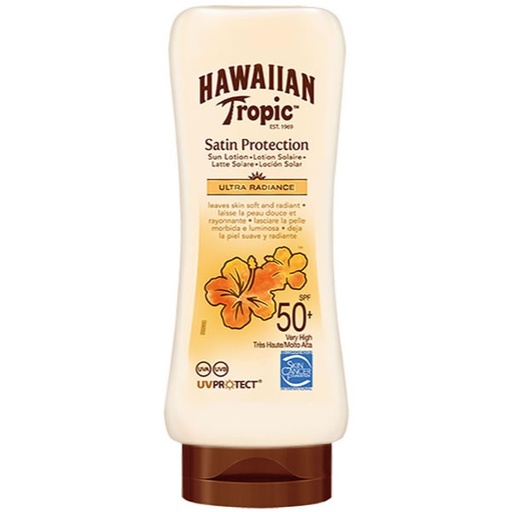 [79530] Hawaiian Tropic Satin Protection Ultra Radiance Sun Lotion Spf50 180 ml