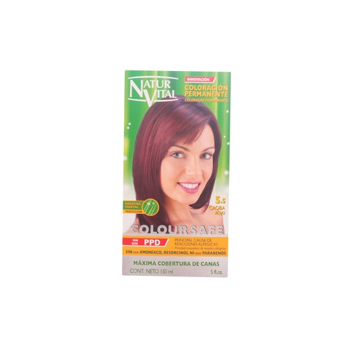 [79791] Naturaleza Y Vida Coloursafe Permanent 5.5 Caoba 150 ml