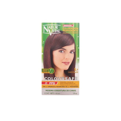[79792] Naturaleza Y Vida Coloursafe Permanent 5.7 Čokolada 150 ml