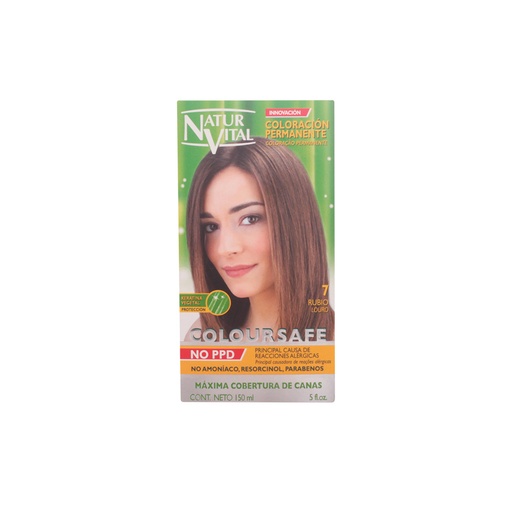 [79794] Naturaleza Y Vida Coloursafe Permanent 7 Blonde 150 ml