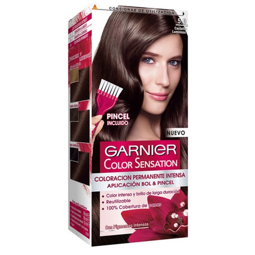 [79899] Garnier Color Sensation 5 Castano Luminoso 