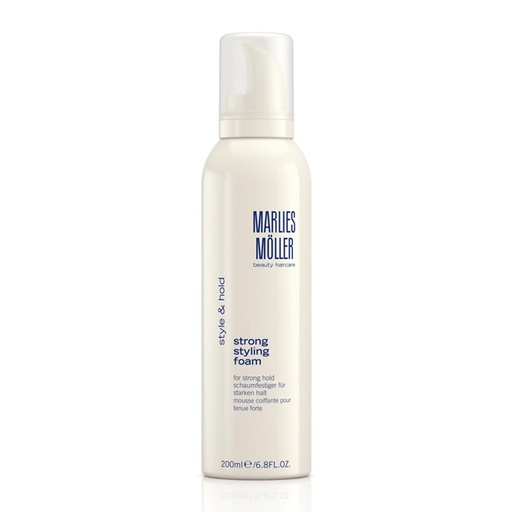 [80298] Marlies Moller Style e tenuta forte mousse per lo styling 200 ml