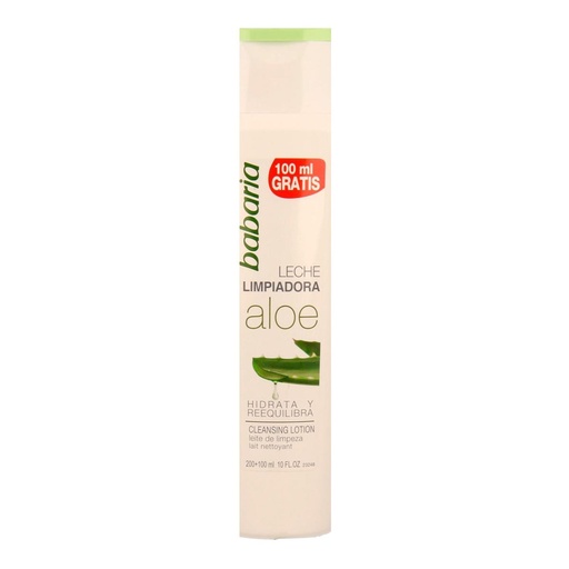 [80356] Babaria čistilno mleko z aloe vero 200 ml + 100 ml gratis