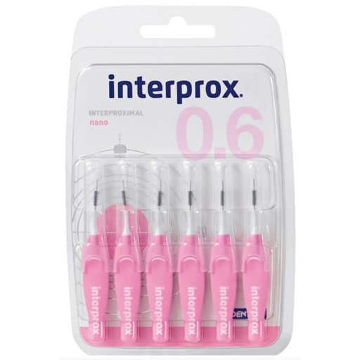 [80671] Interprox 0,6 Nano Interproximální kartáčky 6 jednotek