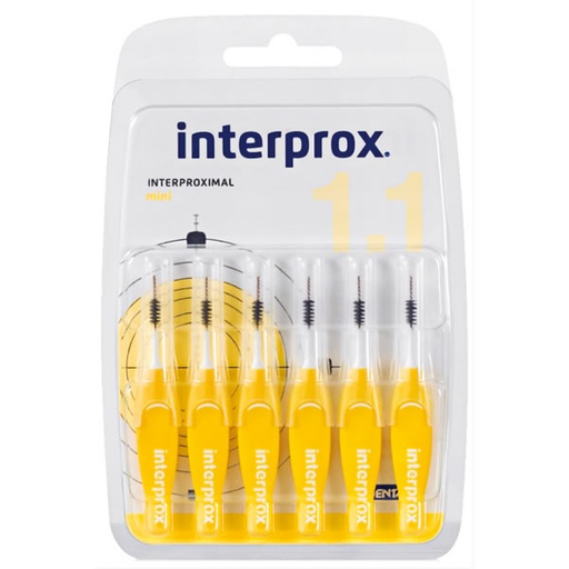 [80672] Interprox 1.1 Interproximals Mini 6 jednotek 