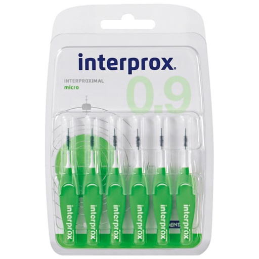 [80673] Interprox 0,9 Interproximals Micro 6 jednotek 