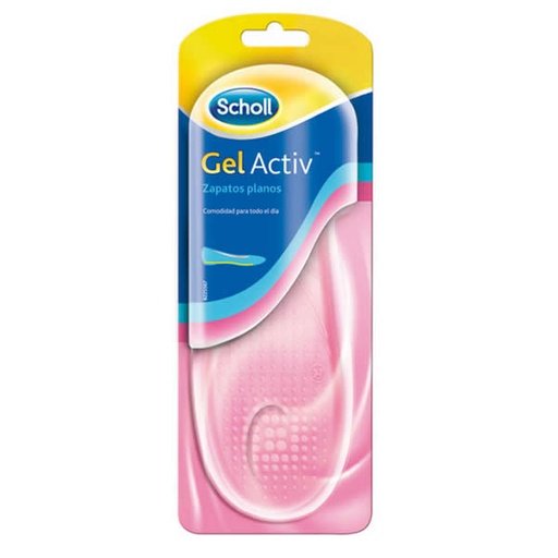 [82044] Scholl GelActive vložky ploché boty velikost 35 40 5