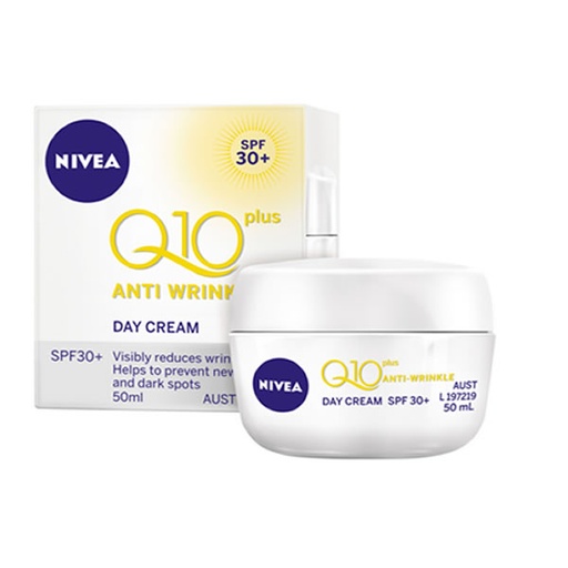 [82990] Nivea Q10 Plus dnevna nega z visoko zaščito SPF30 50 ml