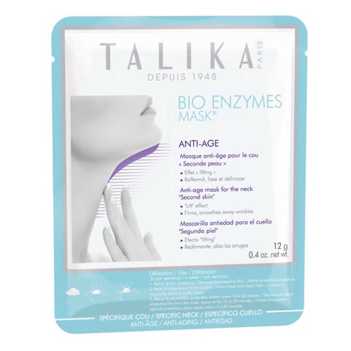 [83220] Talika Bio Mascarilla Enzimática Antiedad Cuello 12g