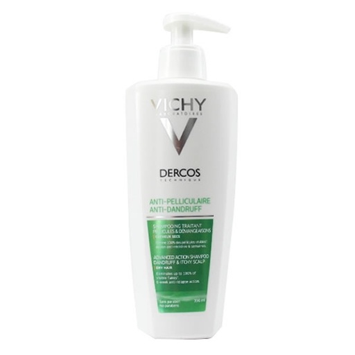 [84835] Vichy Dercos Šampon proti lupům pro suché vlasy 390 ml