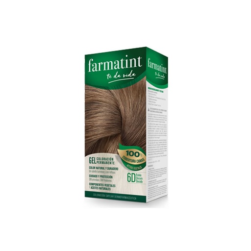[90862] Farmatint Permanentní barvicí gel 6D Dark Golden Blonde 150ml