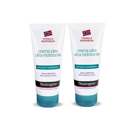 [94151] Neutrogena Krém na velmi suché a poškozené nohy 2x100ml