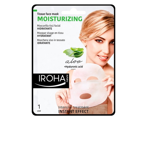 [94412] Iroha Nature vlažilna maska ​​za obraz iz tkanine z aloe vero 1 enota 