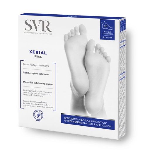 [94640] Svr Xérial Peel Mask Exfoliační maska ​​na nohy 2x20ml