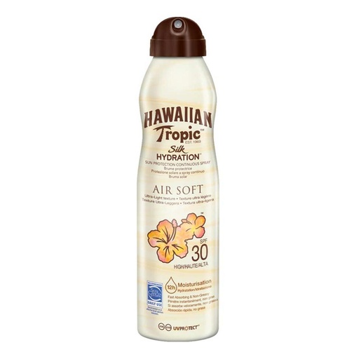 [98015] Hawaiian Tropic Silk Hydration Air Soft Sun Protection Mist Spf30 177 ml