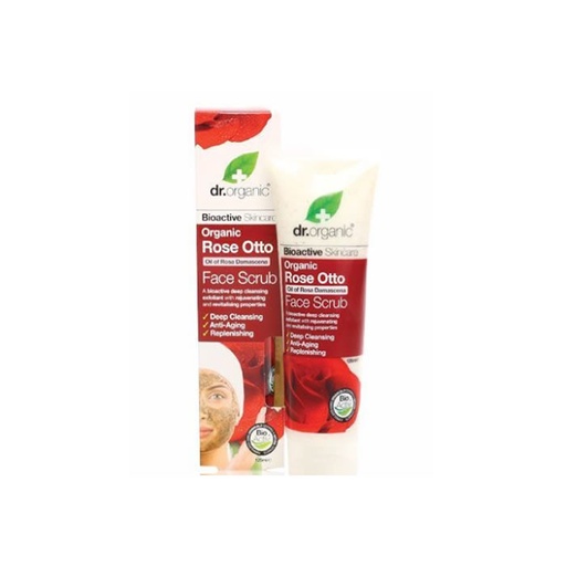 [99214] Dr Organic Rose Otto Exfoliante 125ml