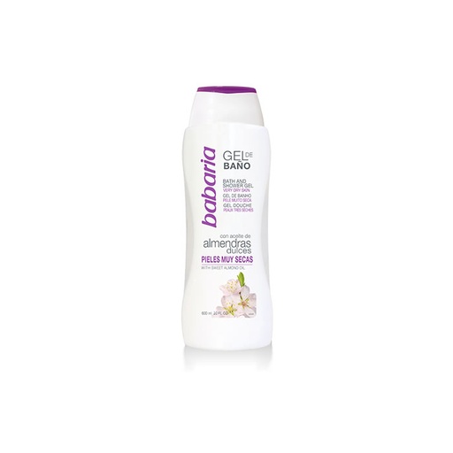 [102474] Gel za prhanje z mandljevim oljem Babaria 600 ml
