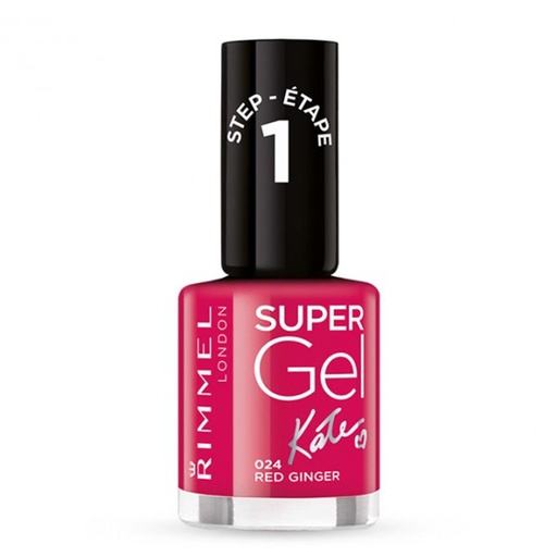[103054] Rimmel London Supergel Kate lak za nohte 024 Red Ginger