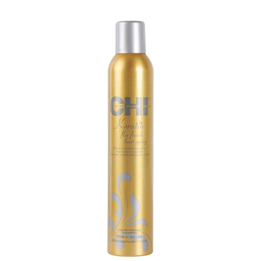 [107614] Chi Keratin Flex Finish Laca de Fixação Natural 284g
